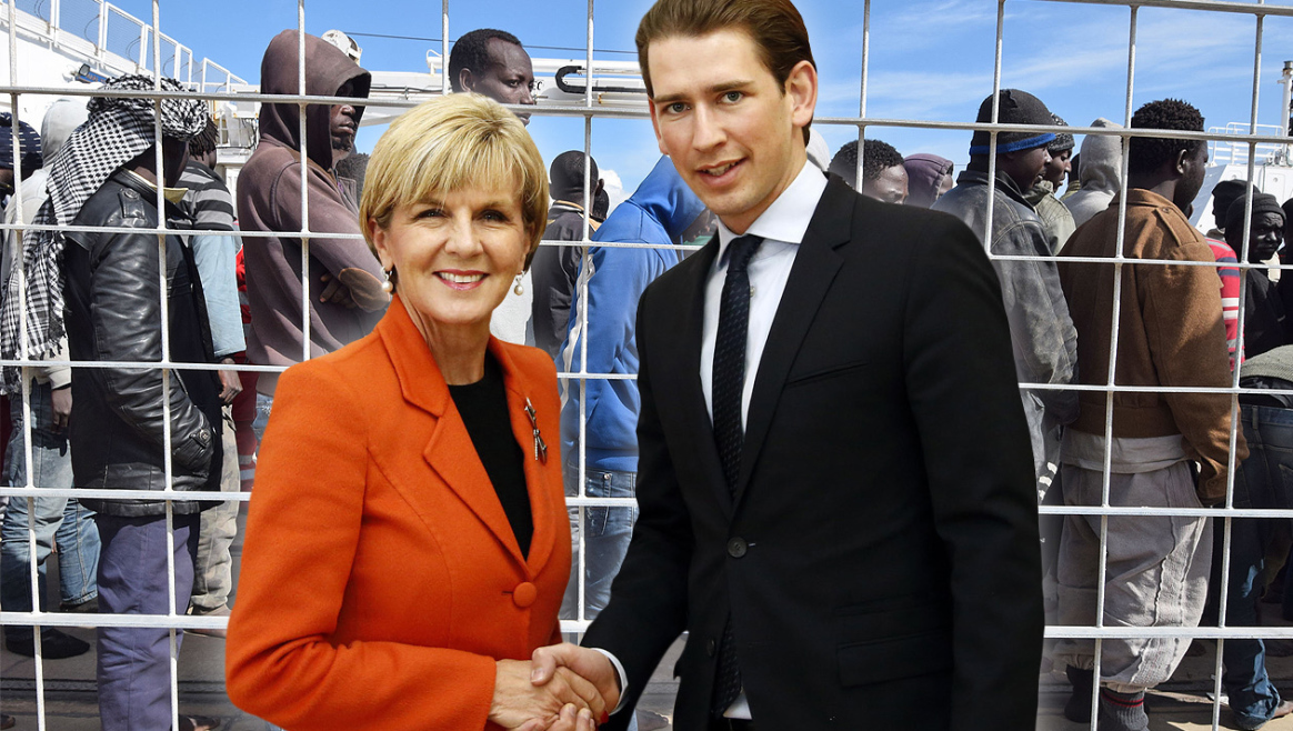Oostenrijkse minister wil asielzoekers opvangen naar Australisch model