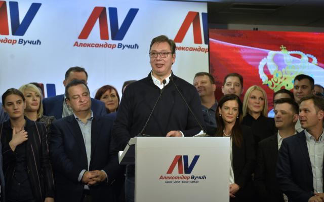 Verder zo – Vucic wint presidentsverkiezingen Servië
