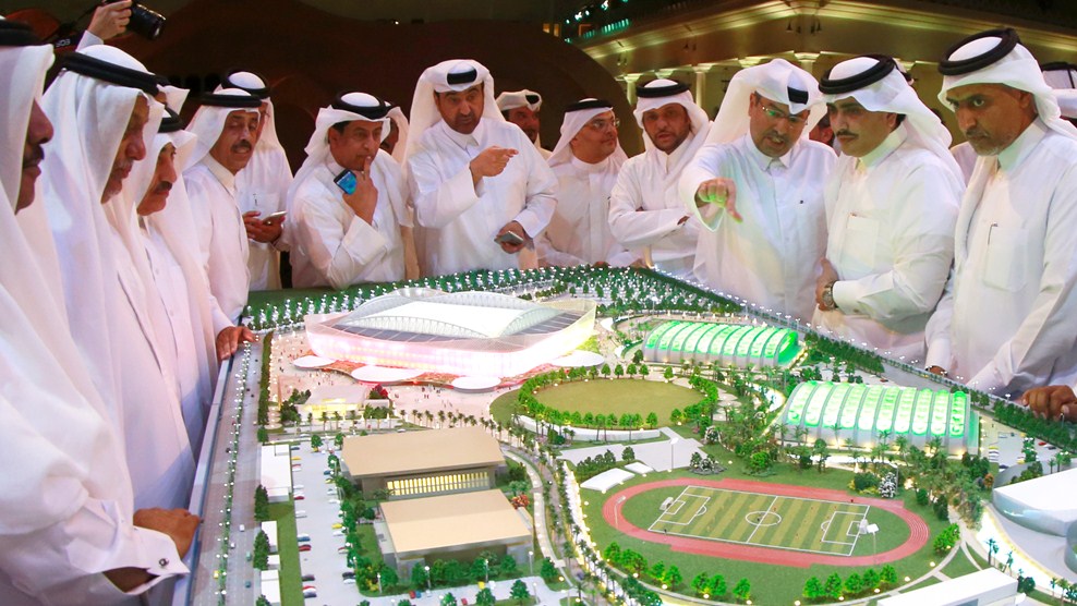 Schieten op Qatar, om FIFA te treffen