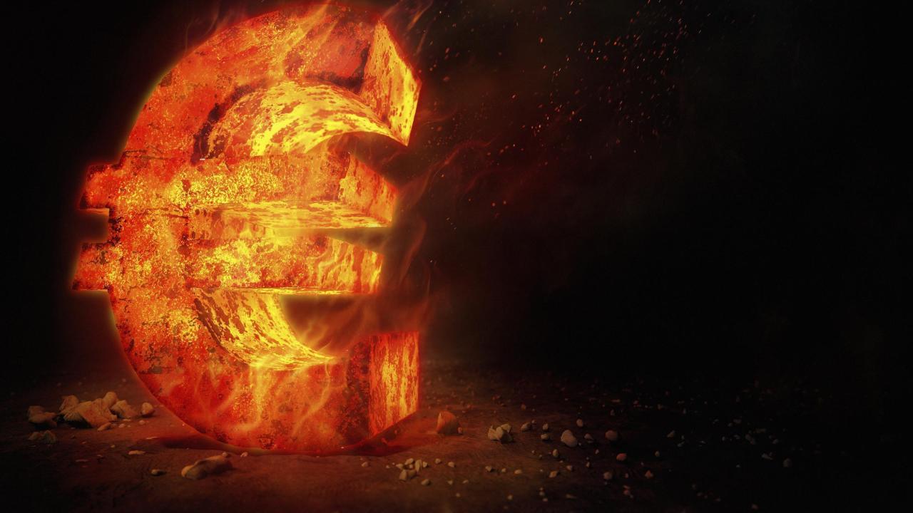 Euro is niet meer te redden, maar voor zijn ondergang kan er nog veel schade worden aangericht