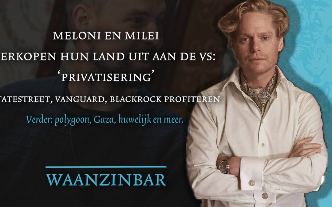 Waanzinbar: Rechtse leiders verkopen hun land uit aan de VS als ‘privatisering’